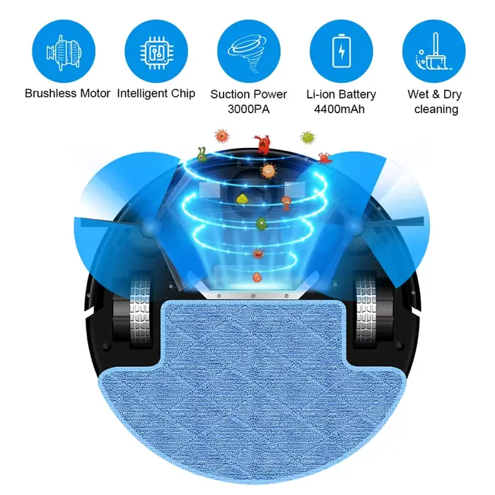 LIECTROUX M7S PRO Aspirateur Robot
