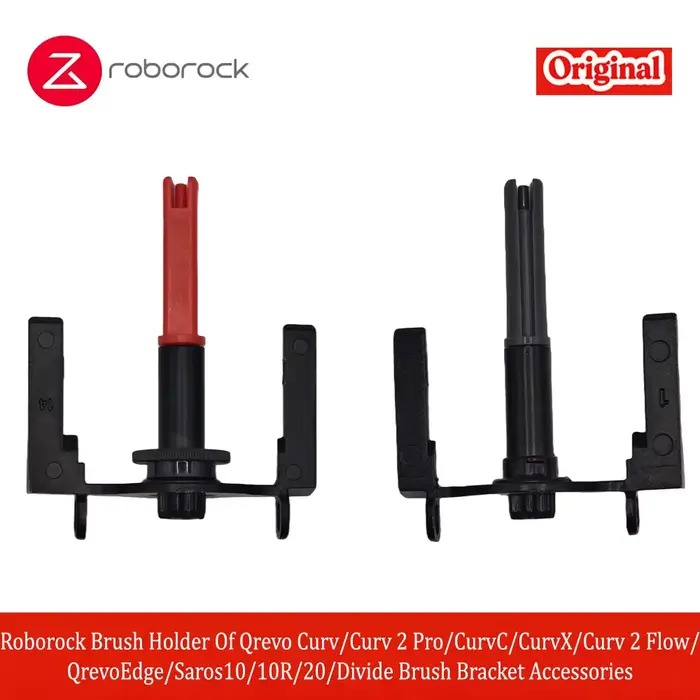 Support de brosse Roborock pour Qrevo Curv/Curv 2 Pro/CurvC/CurvX/Curv 2 Flow/QrevoEdge/Saros10/10R/