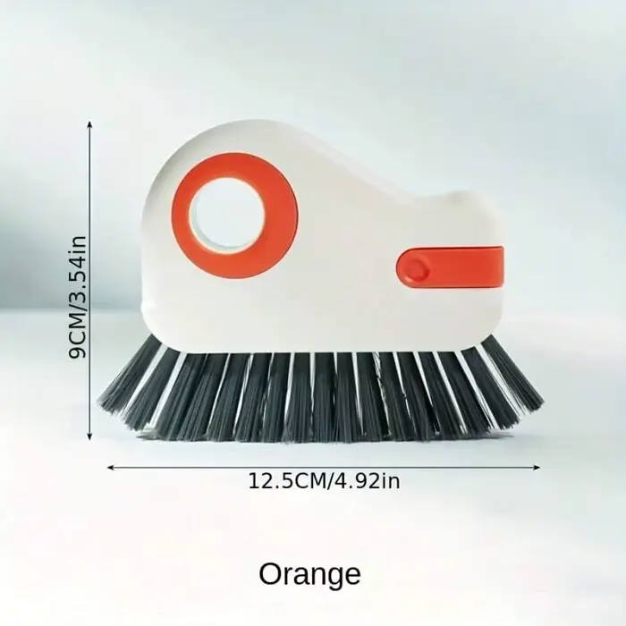 Brosse de nettoyage de rails de fenêtre détachable 2 en 1