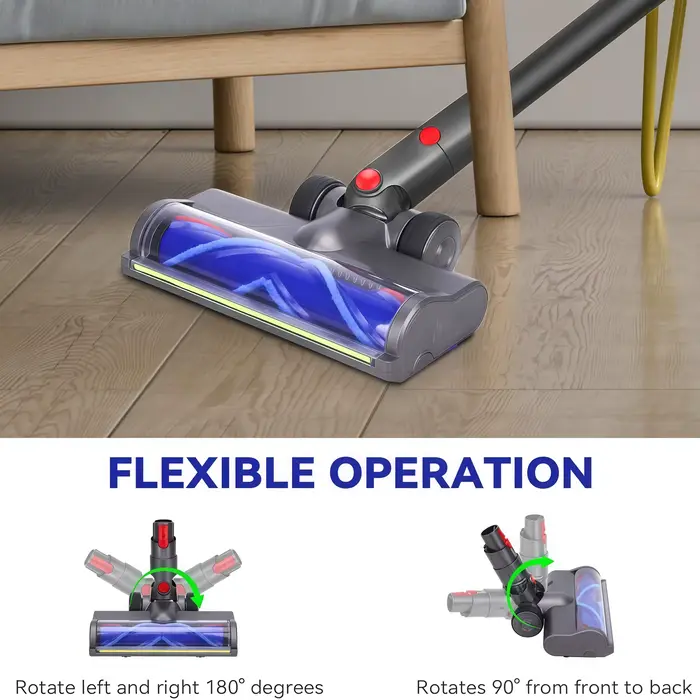 Tête de brosse à rouleau à entraînement direct V12 Detect Slim SV18 SV30 pour aspirateur Dyson V12