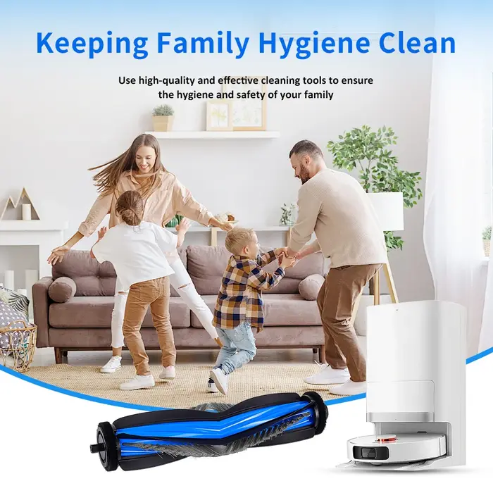Brosse principale anti-emmêlement pour aspirateur robot ECOVACS DEEBOT X9 X9Pro X9 Pro Omni T80S