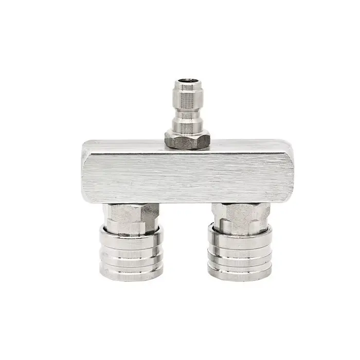 Adaptateur de double buse pour nettoyeur haute pression 2 en 1