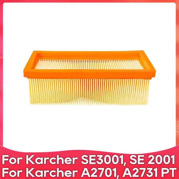 Compatible pour ( Karcher SE 3001, SE 5.100, SE 6.100, SE2001, 2501, 2701, 2801, K3001, 6.414-498 ) 