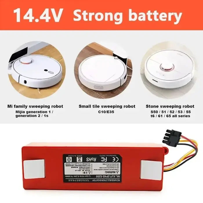 Remplacement de la batterie de l'aspirateur robot BRR-2P4S-5200S