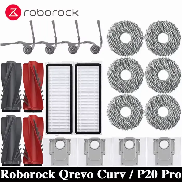 Roborock Qrevo Curv – accessoires pour aspirateur Robot