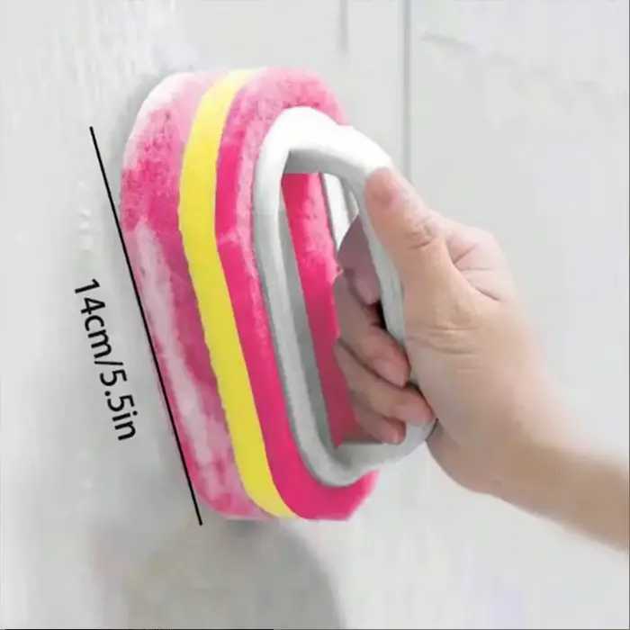 Éponge épaisse pour le nettoyage des carreaux de salle de bain, outil de nettoyage domestique pour l