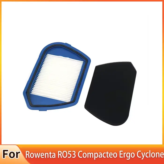 Filtres à poussière Hepa pour Rowenta RO53 Compacteo Ergo Cyclone-zr005501 Zyklon ZR00cape 1 pièces 