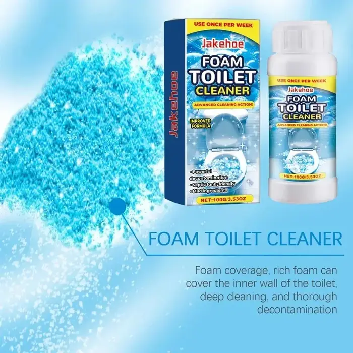 Nettoyant WC en mousse, nettoyage en profondeur, forte décontamination et élimination des odeurs, adapté aux toilettes à la turque, aux urinoirs et aux réservoirs de toilettes