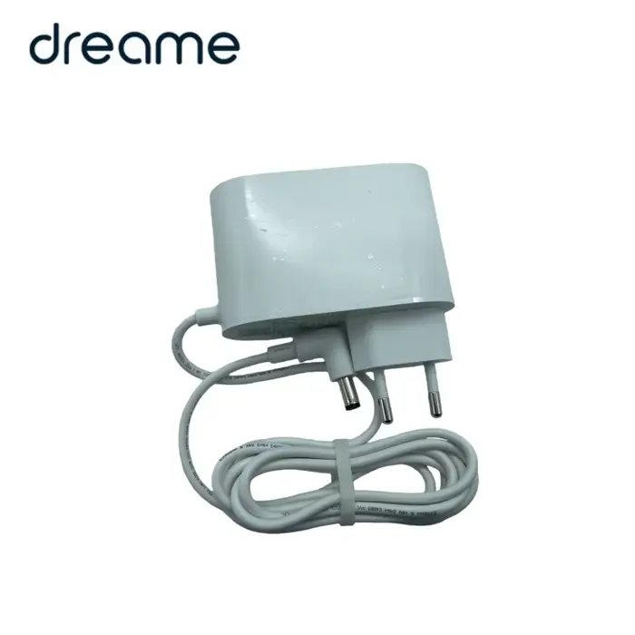 Chargeur d'origine avec prise EU pour aspirateur Dreame V9/ V10/ V11/ V12/ T10/ T20/ R10/ M12/ M13/ M14/ H12