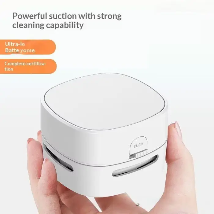 HOMEFISH 2025 aspirateur de bureau à main haute aspiration Portable voiture crayon nettoyeur pour les étudiants nouveau modèle