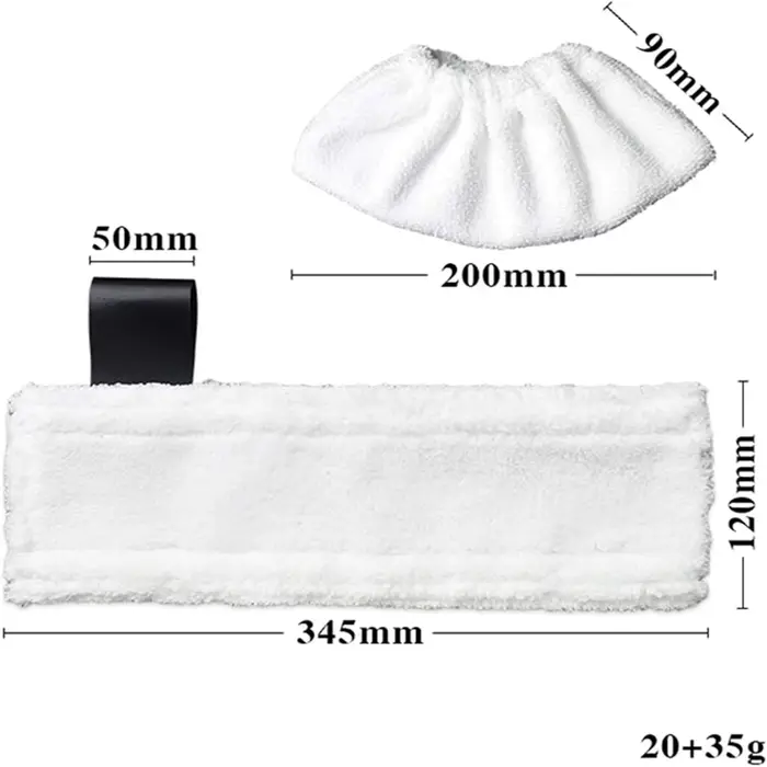 Chiffon de nettoyage pour nettoyeur vapeur Karcher Easyfix SC2 SC3 SC4 SC5
