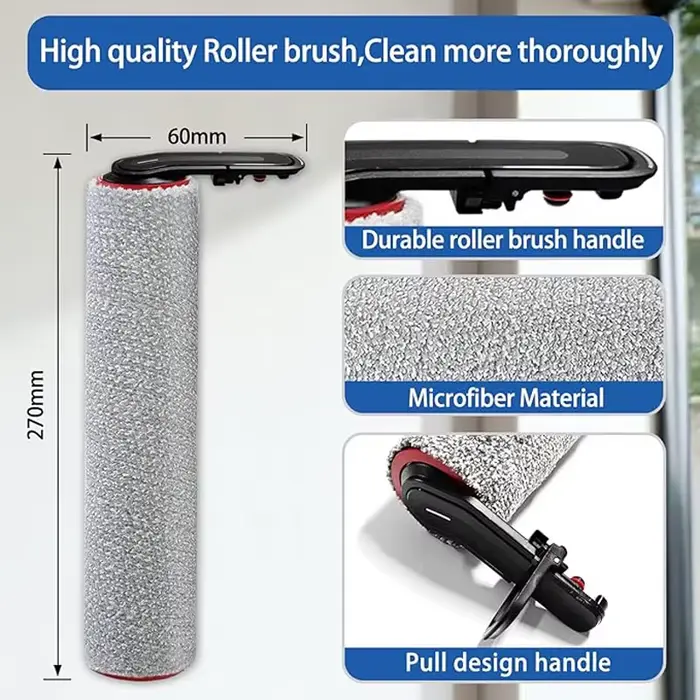 Rouleau de brosse de remplacement et accessoires de filtre HEPA pour aspirateur sec et humide Dreame H15 Pro Heat