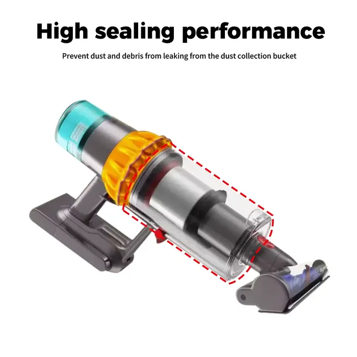Grand bac à poussière pour aspirateur Dyson V10 SV12