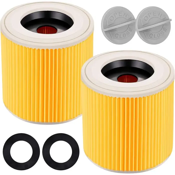 Filtre HEPA pour Karcher WD3 WD3P WD2 WD1 MV2 MV3 A2604 A2004 A2204 A2054 NT27/1 SE 4001 SE 4002