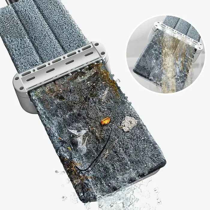 Mmagic – serpillière pour le lavage des sols, nettoyage de la serpillière à rotation plate, seau de 