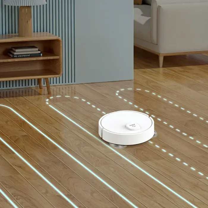 Robot de balayage intelligent 3 en 1, nettoyeur domestique, Rechargeable, entièrement automatique, aspiration 60000Pa, poils d'animaux