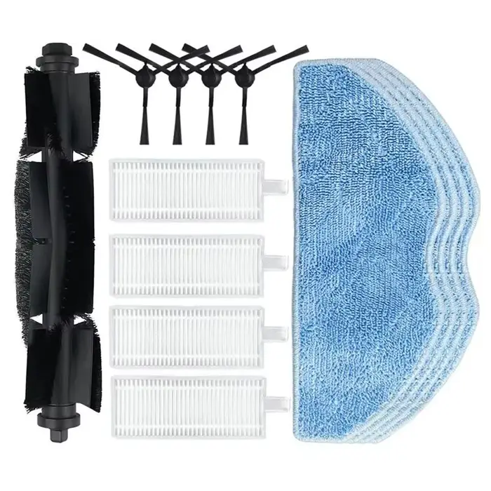 AEE2-For Rowenta Tefal X-Plorer Serie 75 S+ / RG8597WH Brosse latérale à rouleaux, filtre HEPA, chif