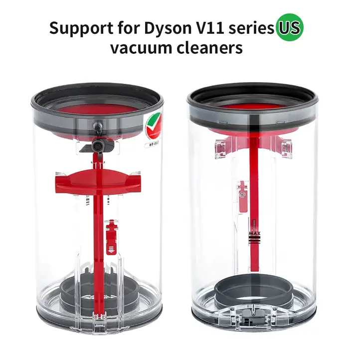Grand bac à poussière pour aspirateur sans fil Dyson V11 V15 SV14 SV15 SV22