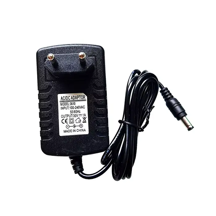 Chargeur adaptateur 30V 1A AC/DC pour aspirateur Bosch Athlet 25.2V DYF-S-A030500 YLS0241A-E300050 12006118 VCAS010V25 EU/US/UK