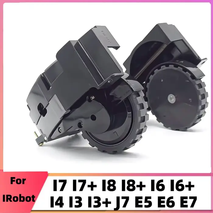 Pièces de roue droite gauche pour iRobot Roomba I7 I7 + I8 I8 + I6 I6 + I4 I3 I3 + J7 E5 E6 E7 Serie
