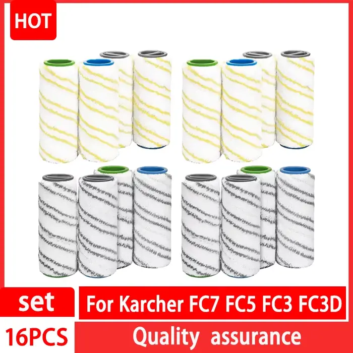 Pour Karcher FC7 FC5 FC3 rouleaux en microfibre