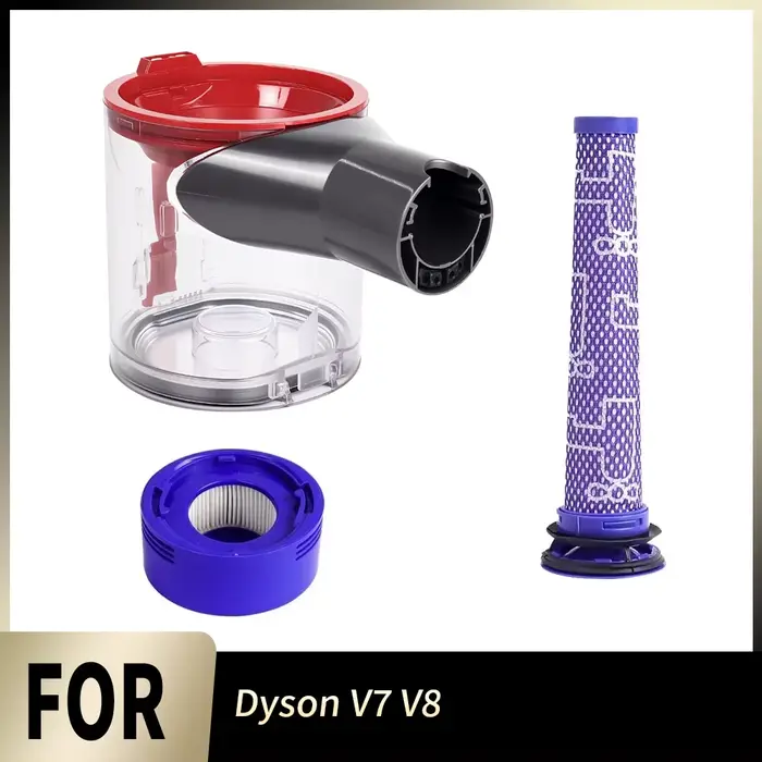 Filtre de bac à poussière pour aspirateur à main Dyson V7 V8