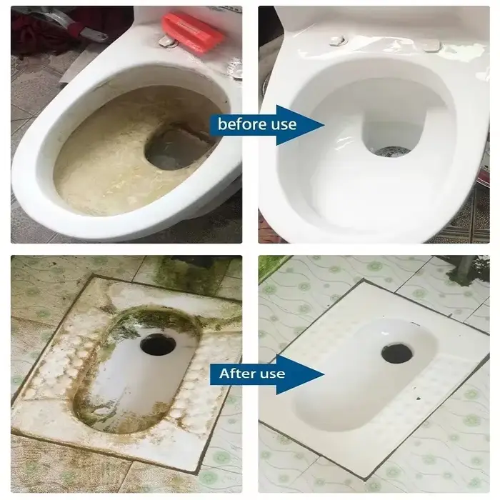 Tablettes effervescentes pour le nettoyage des toilettes
