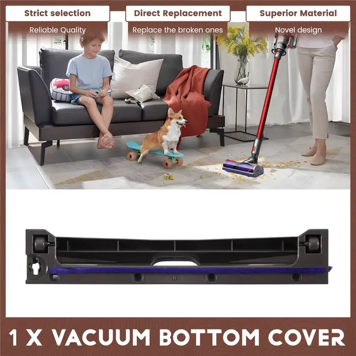Couverture inférieure de brosse d'aspirateur A01M pour Dyson V6 V7 V8 V10 V11