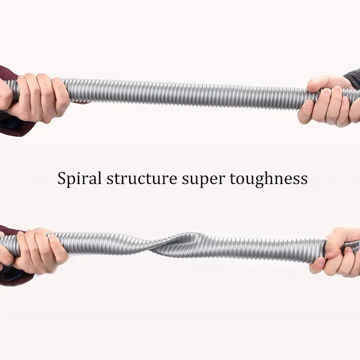 Tuyau fileté pour aspirateur, intérieur 35mm/extérieur 42mm, pailles à soufflet, tuyau souple et Flexible Durable, Tube de remplacement noir