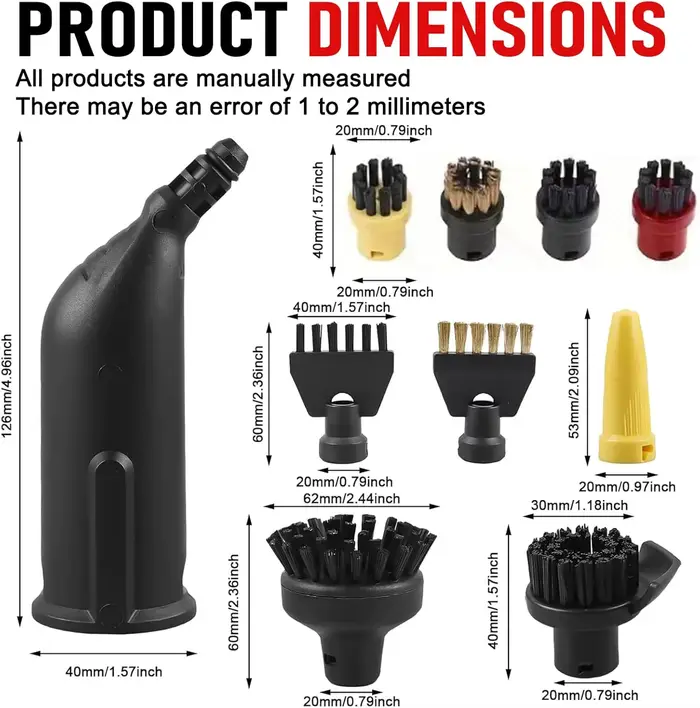Accessoires pour nettoyeur vapeur Karcher Easyfix SC2 SC3 SC4 SC5