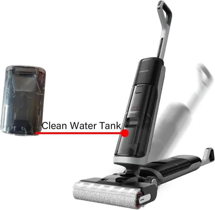 Réservoir d'eau propre pour aspirateur Dreame H14, H14 Pro, H14 Dual, H20, H20 Ultra, H30, H30 Ultra Max
