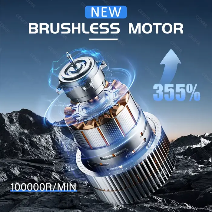 Mini aspirateur de voiture 998000PA sans fil puissant pour la maison souffleur à main nettoyeur