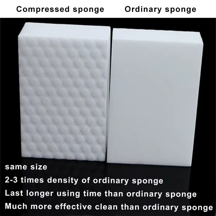 Éponge magique compressée en mélamine