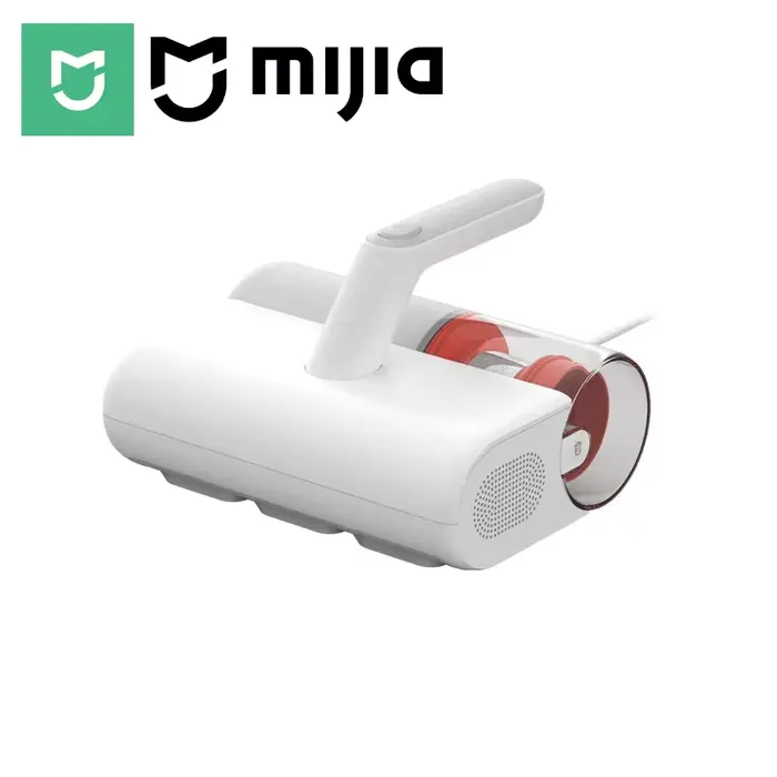 Aspirateur anti-acariens MIJIA, léger, compartiment à poussière visible, puissance d'aspiration cyclonique de 12 Kpa, aspirateurs à main pour lit, aspirateurs portatifs pour la maison