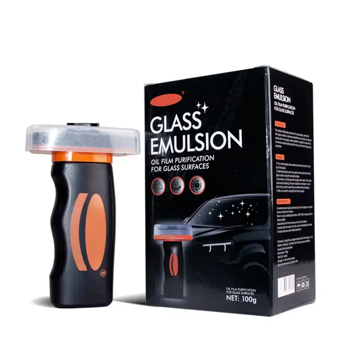 Dissolvant de Film d'huile d'émulsion de verre portatif, nettoyeur de pare-brise de voiture pour vit