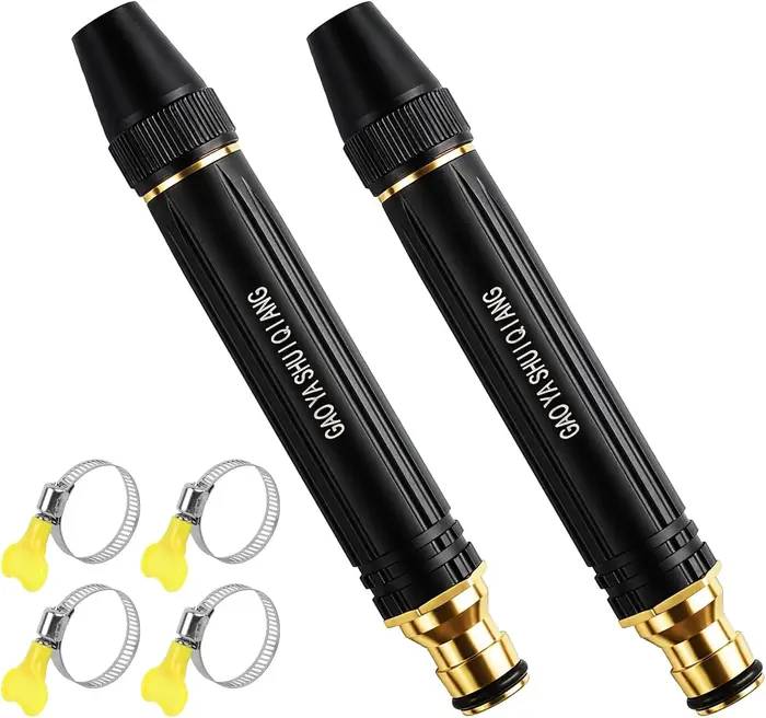 Buse de nettoyeur haute pression robuste pour l'irrigation extérieure et le nettoyage de jardin