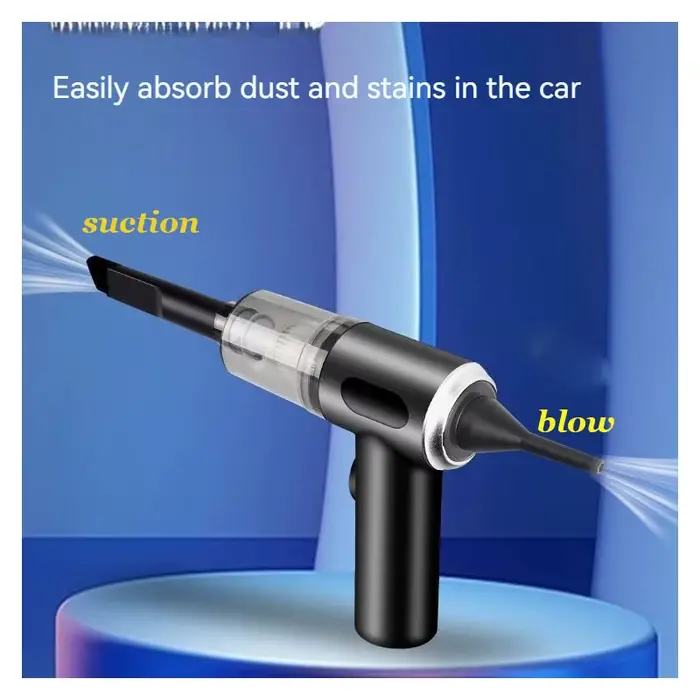 Aspirateur de voiture 120000 PA – Machine de nettoyage puissante pour voitures
