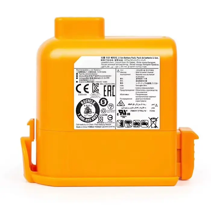 Batterie d'aspirateur 3-5Ah pour LG Cord Zero A9