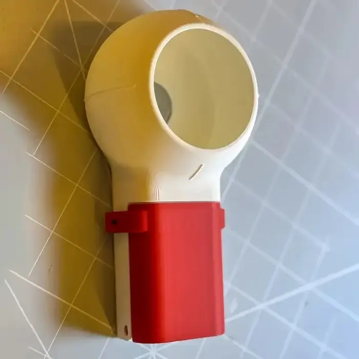 Collecteur de poussière pour perceuse à buse rotative - Conception inclinable