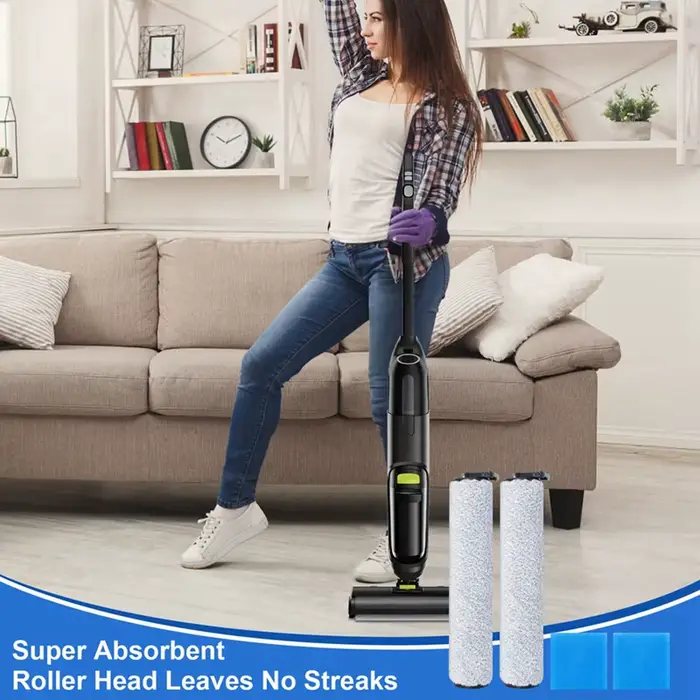 Filtre à rouleau de brosse de remplacement pour accessoires d'aspirateur sec et humide Eureka NEW400