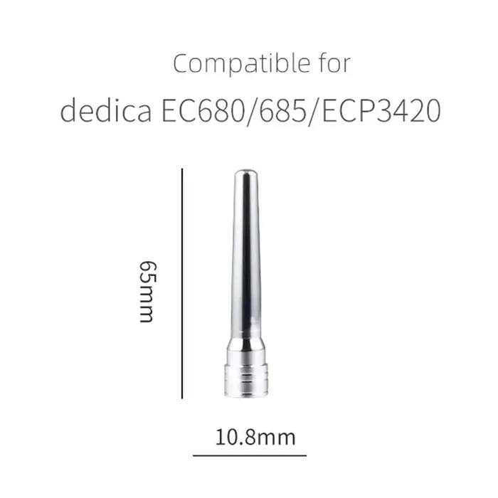 Embout de buse de vapeur en acier inoxydable pour Delonghi Dedica