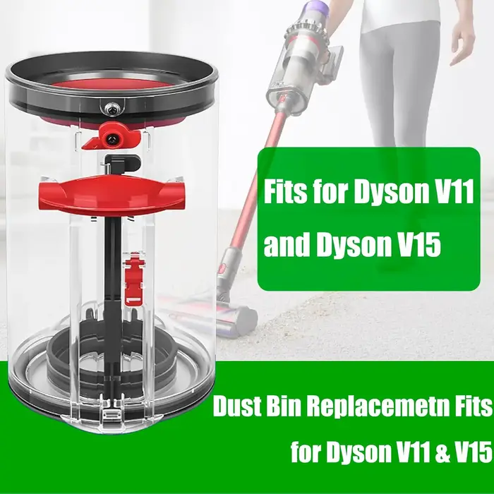 Conteneur à poussière amélioré pour aspirateurs Dyson V11 V15 SV14 SV15 SV22