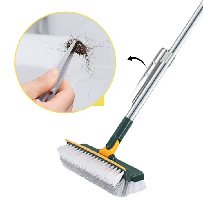 Brosse à récurer les sols 3 en 1 180 °