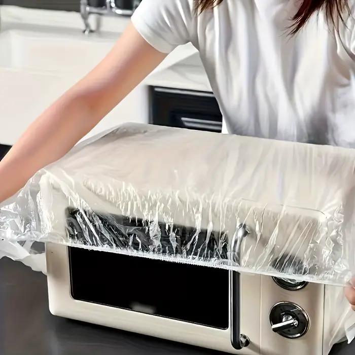 10 housses de protection transparentes réutilisables