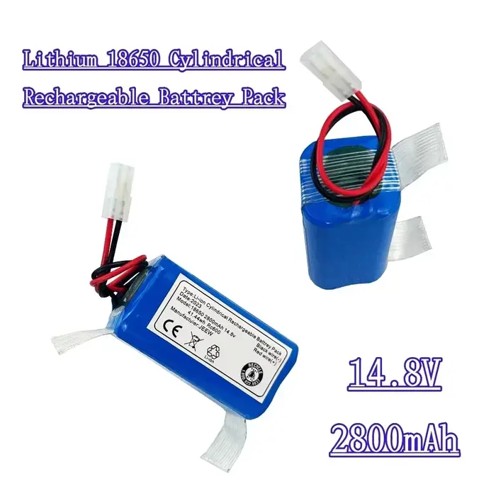 2800mAh RS-RT 900866 Brosse latérale de batterie Li-ion pour aspirateur Robot Rowenta Tefal Explorer série 20 40 60