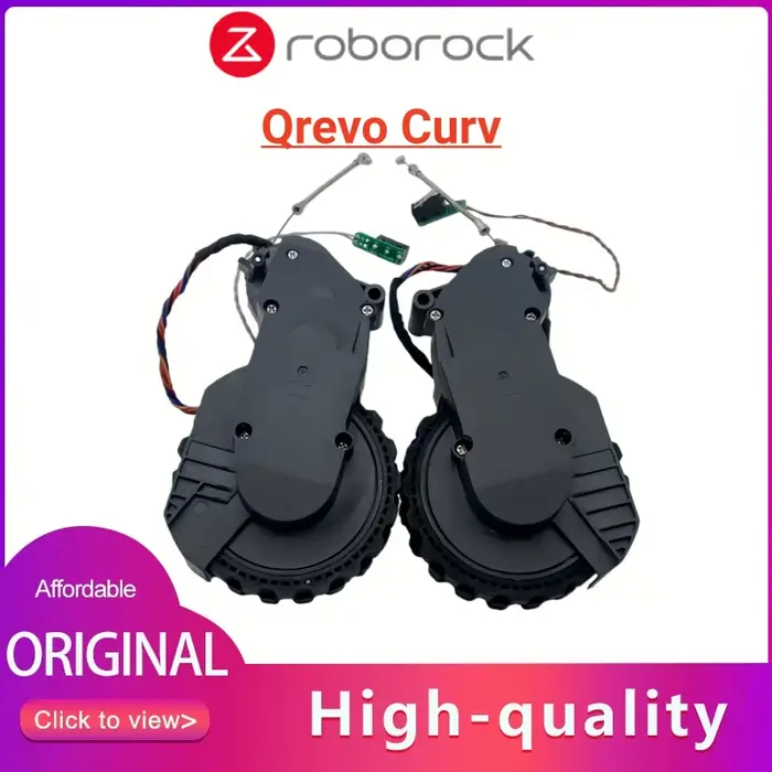 Roborock – nouvelle roue de marche originale côté gauche droit en option pour aspirateur Robot Q Revo Curv