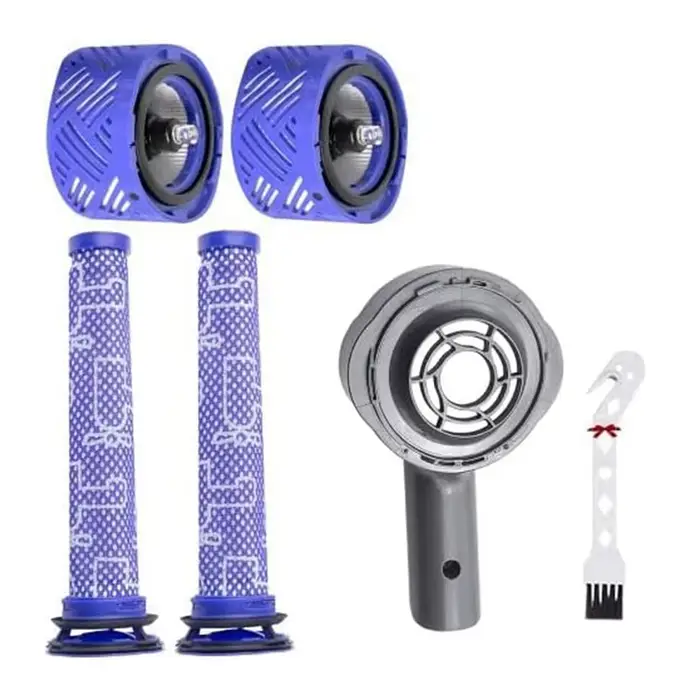PQWN couvercle arrière de moteur + filtre + ensemble de pré-filtres comme indiqué accessoires d'aspirateur en plastique