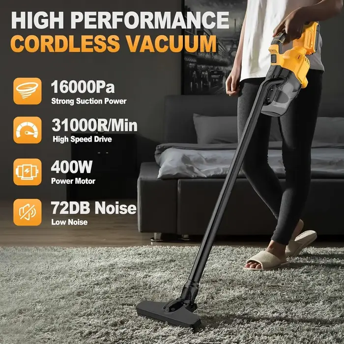 Aspirateur sans fil pour batterie Dewalt 20V