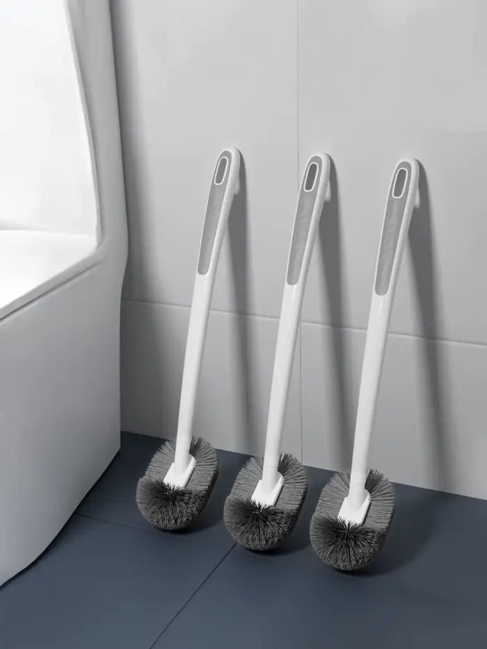 Brosse de toilette domestique sans coins morts