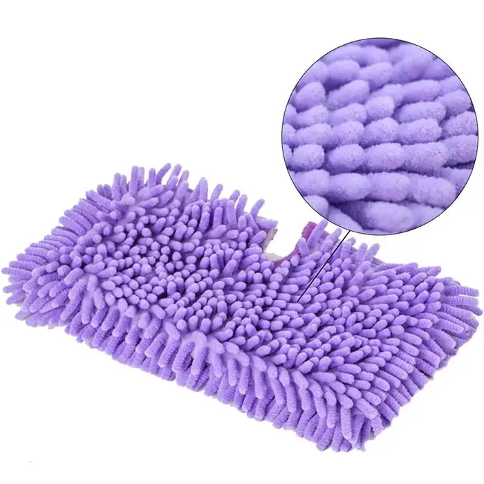Tampon de remplacement lavable en microcarence pour vadrouilles Shlavabo Steam Pocket